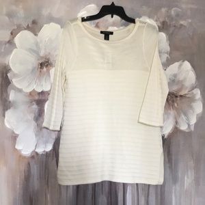 Off white sweater new with tags